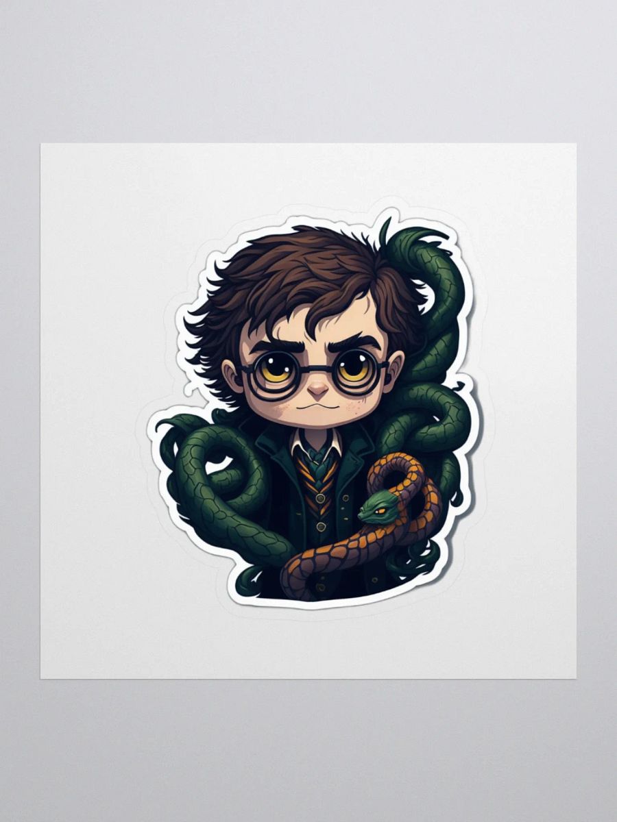 Magical Boy and a Snake Sticker product image (1)