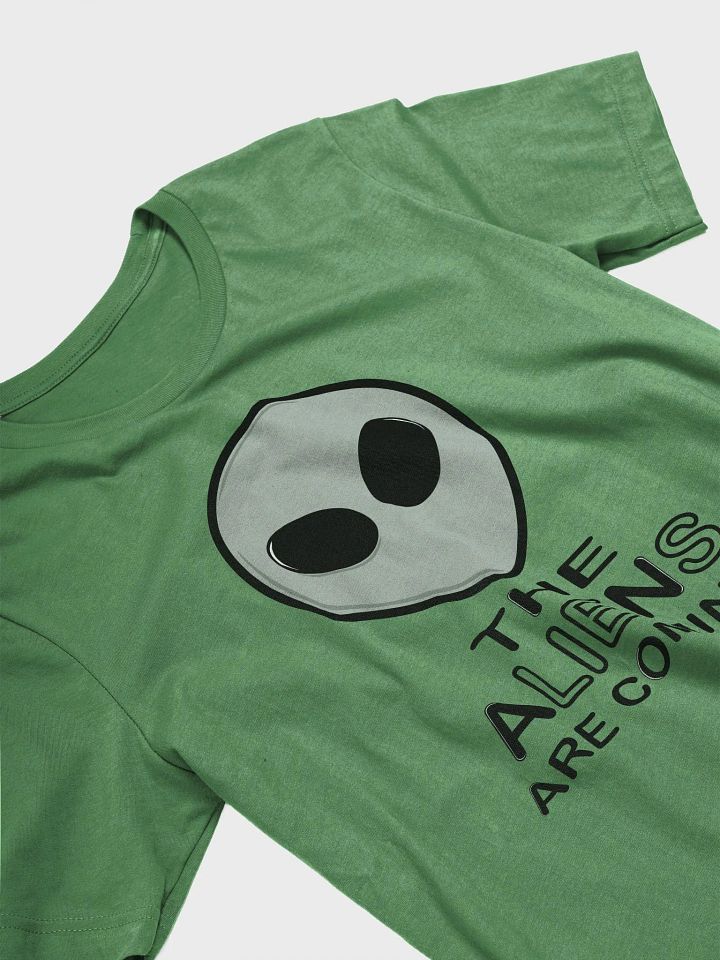 The Aliens Are Coming! - Bella+Canvas Supersoft T-Shirt product image (2)