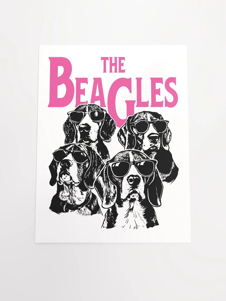 The Beagles Poster | Funny Poster for Beagle Paw-rents product image (21)