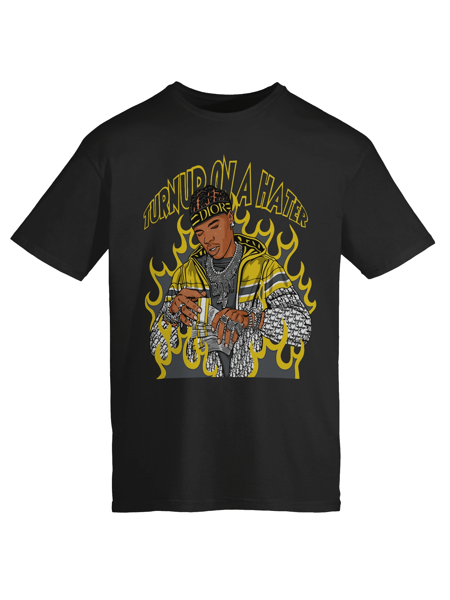 Flame King Money Stack T-Shirt product image (9)