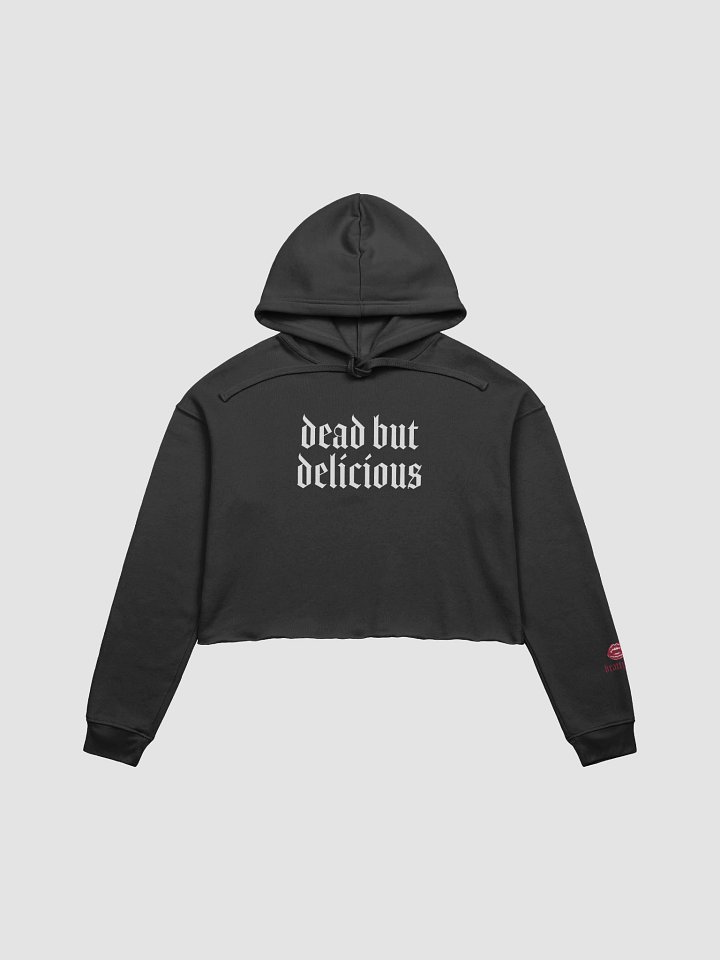 dead but delicious Cropped Hoodie product image (4)
