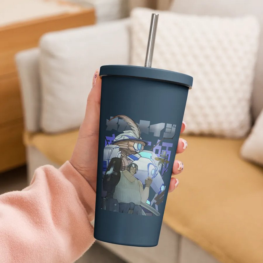 Mecha Mage: Titan Refreshed - Insulated Tumbler w/ Straw product image (10)