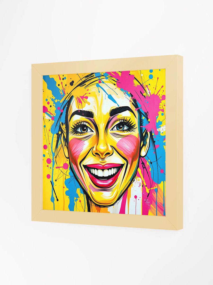 Vibrant Smiles Framed Poster product image (16)