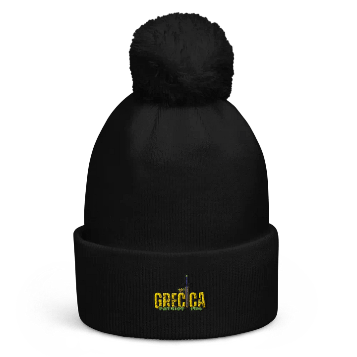 Crowned Patriot Pom-Pom Beanie product image (1)