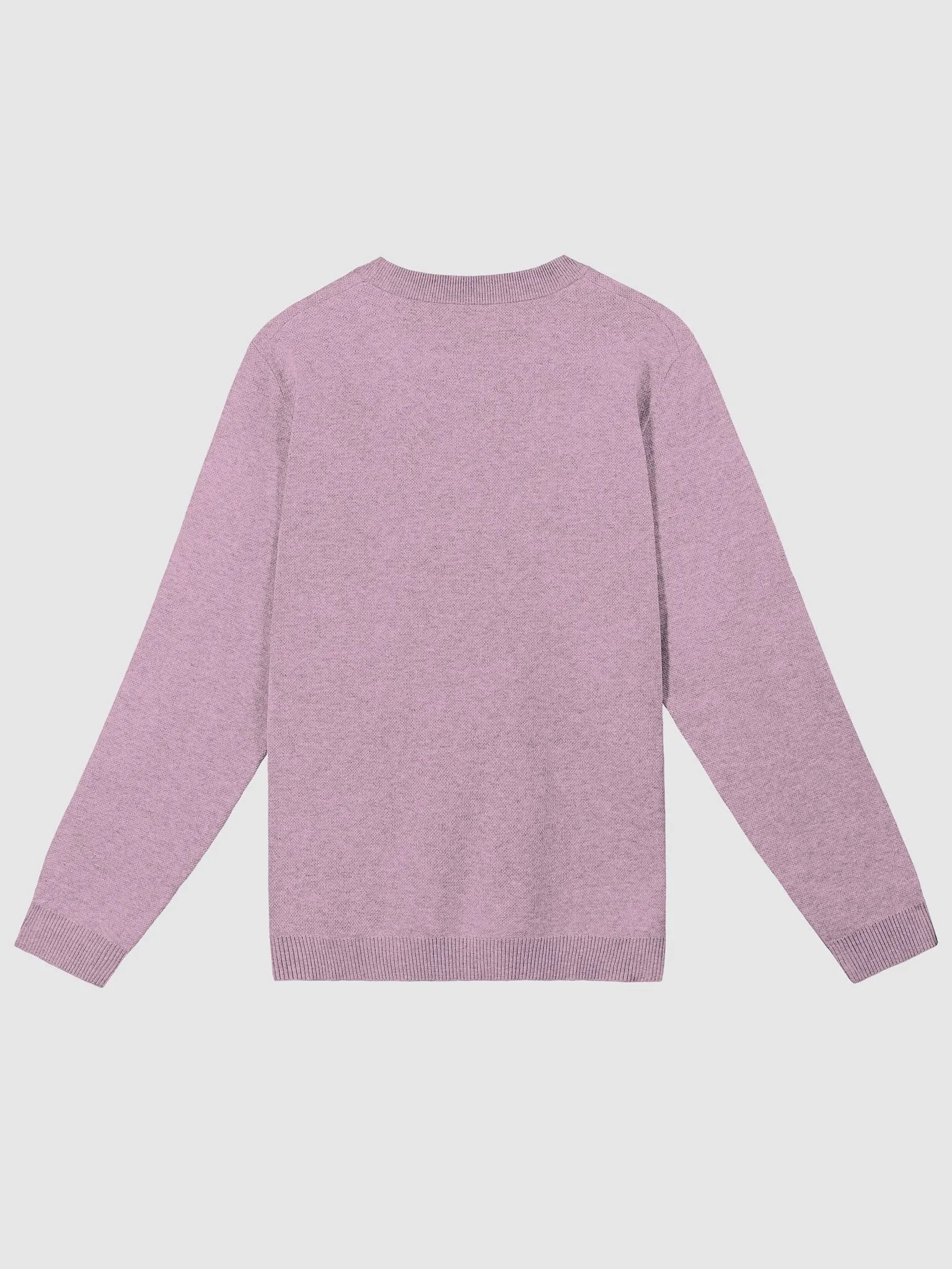 PLEASE DON'T MAKE ME TALK (duotone purple) knitwear classic crewneck product image (7)
