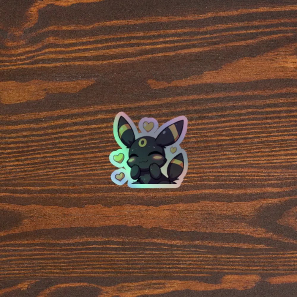 Blissful Umbreon Holographic Sticker Sheet product image (5)