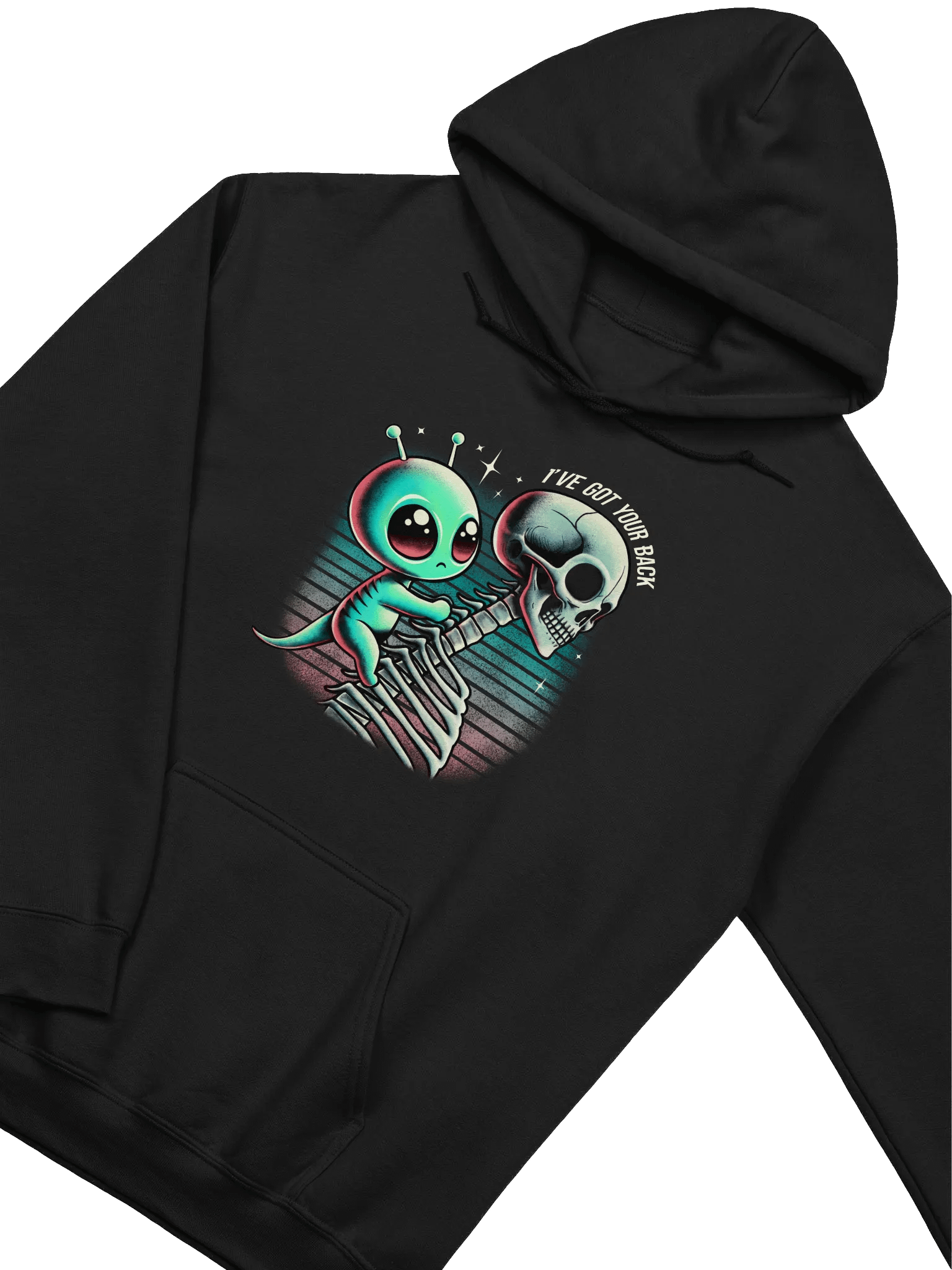 "I’ve Got Your Back" Alien Hoodie product image (14)