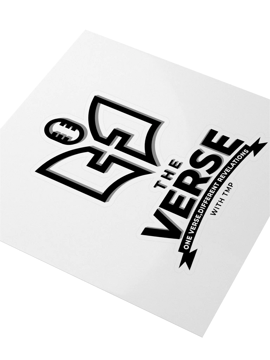 The Verse Kiss Cut Stickers product image (3)