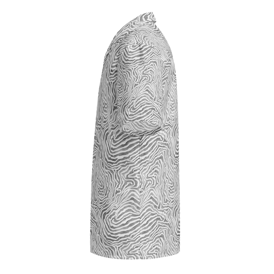 Light Grey Snake Hawaiian Shirt product image (3)