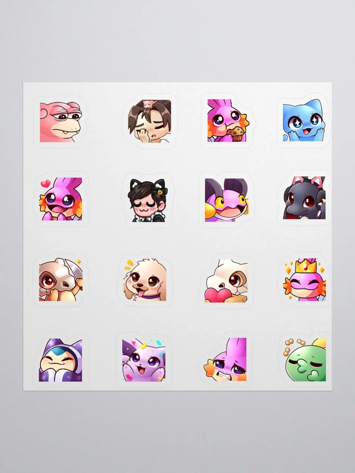Emote stickers V1 product image (3)