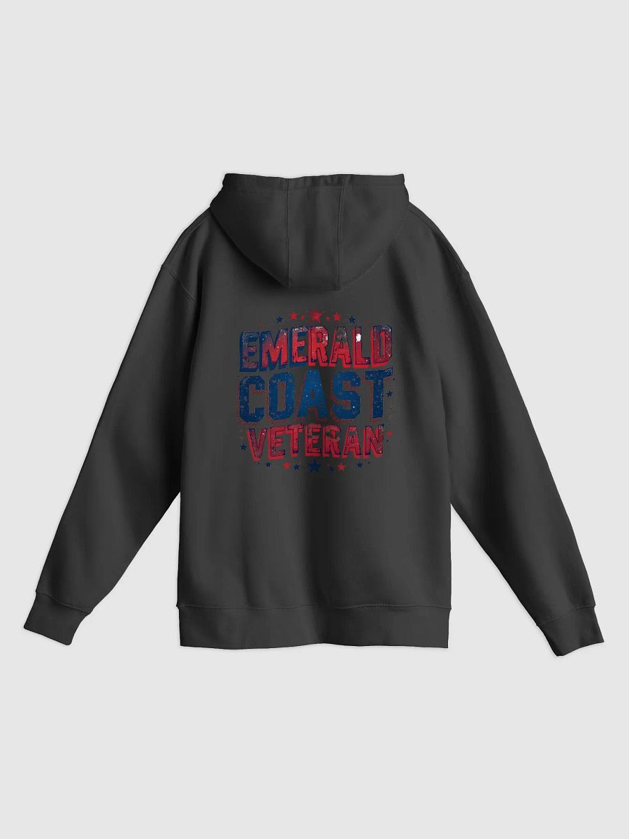 Patriotic Vintage Hoodie - EMERALD COAST VETERAN product image (1)