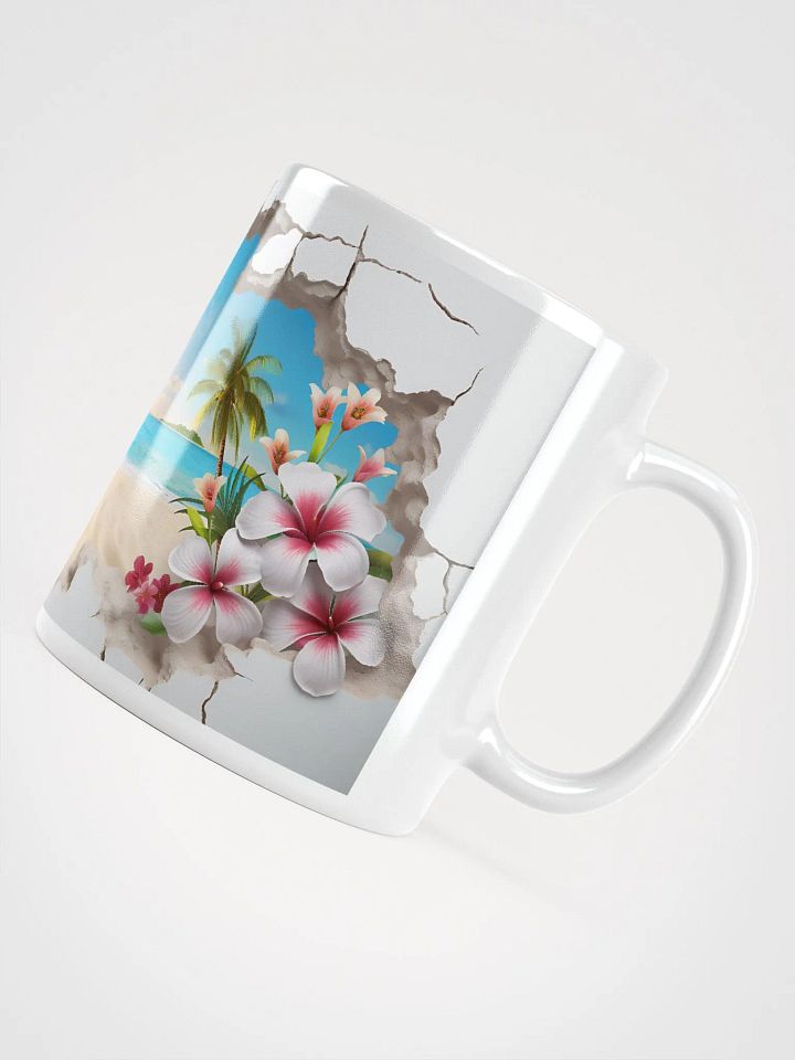 Tropical Paradise Mug with a Trendy 3D Breakout Design product image (1)