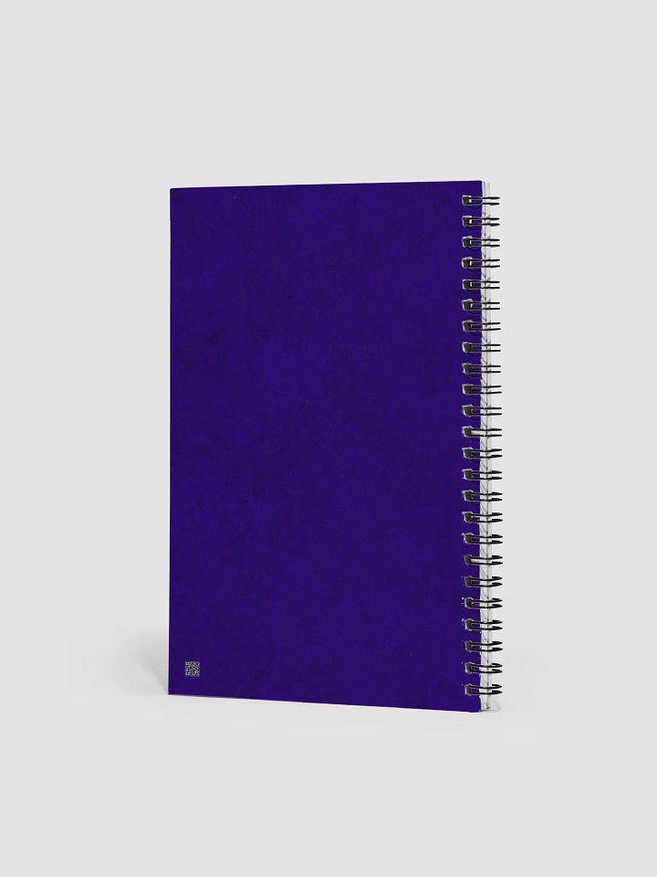 Psychedelic Cat with Swirling Coffee Art Spiral Notebook product image (2)