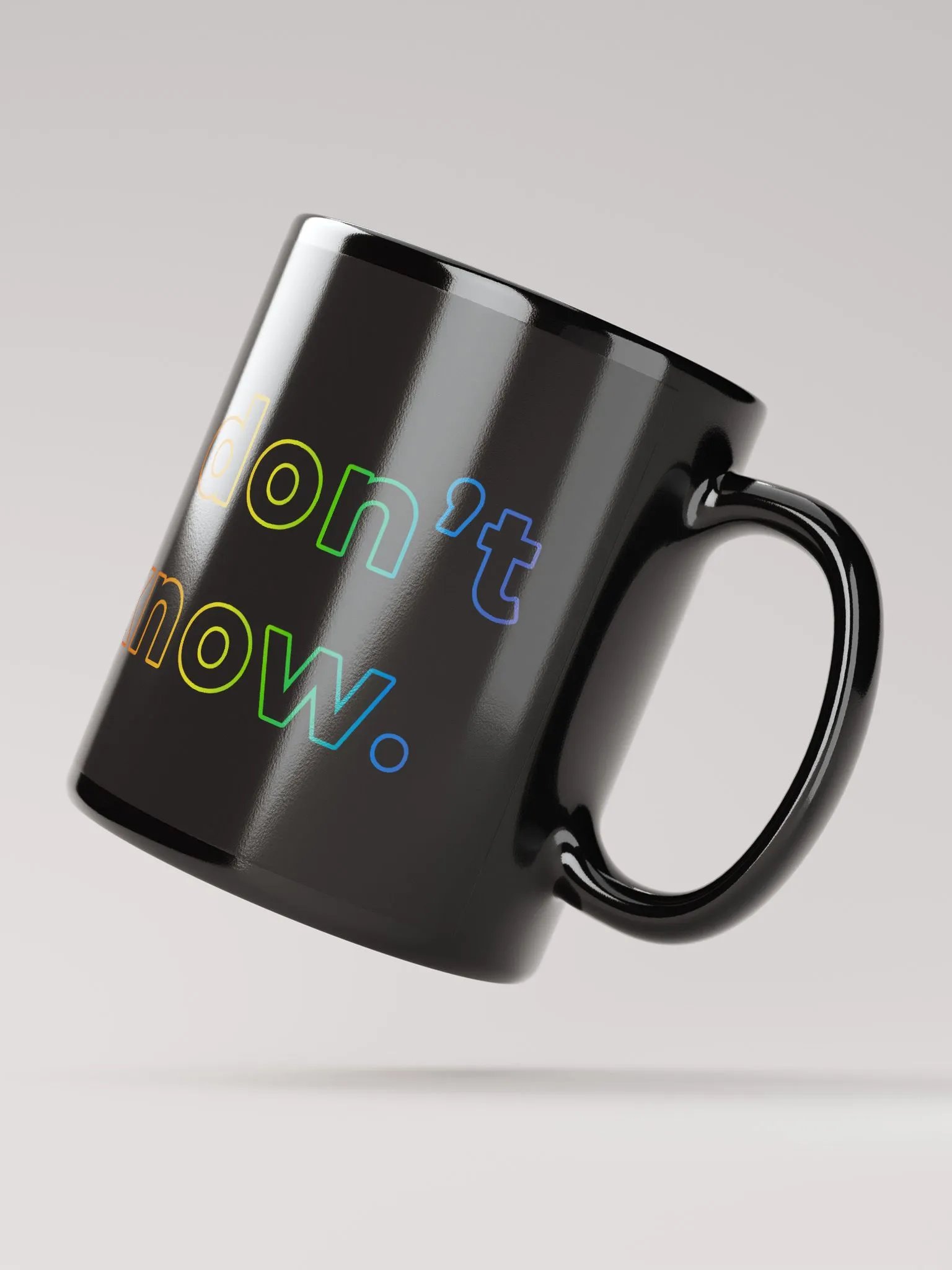 I don't know mug product image (4)