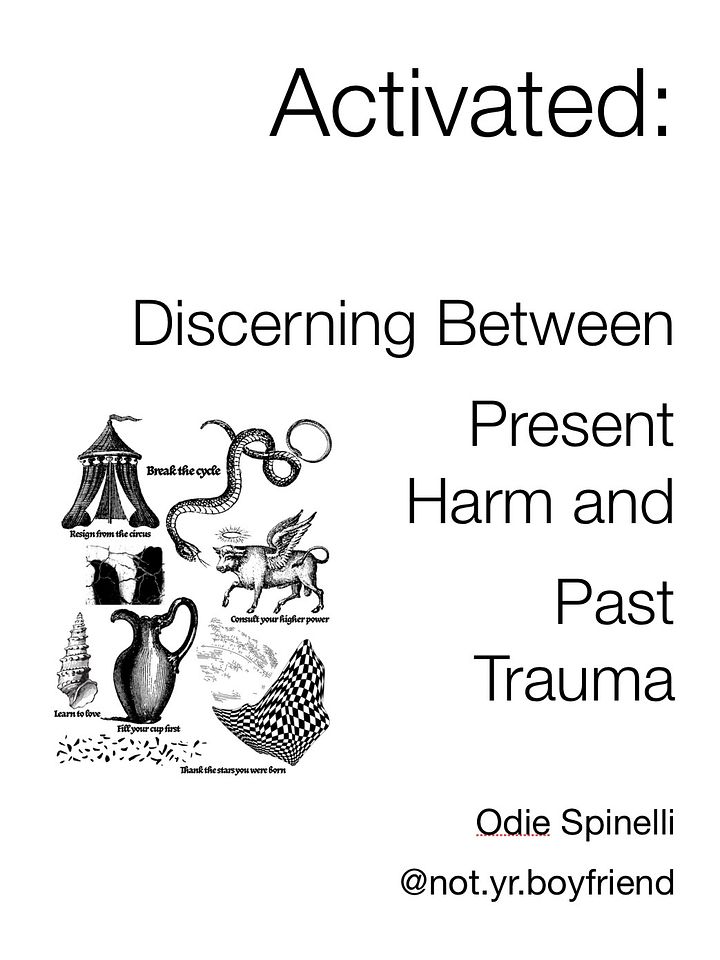Activated: Discerning Between Present Harm and Past Trauma product image (1)