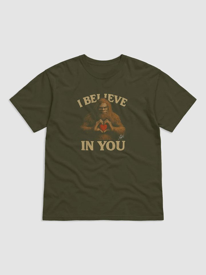 Bigfoot Believes in You – Inspirational Sasquatch T-Shirt product image (1)