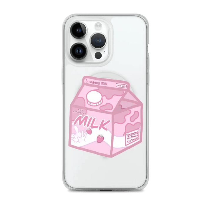 SinisterSushii Strawberry Milk iPhone Case product image (2)