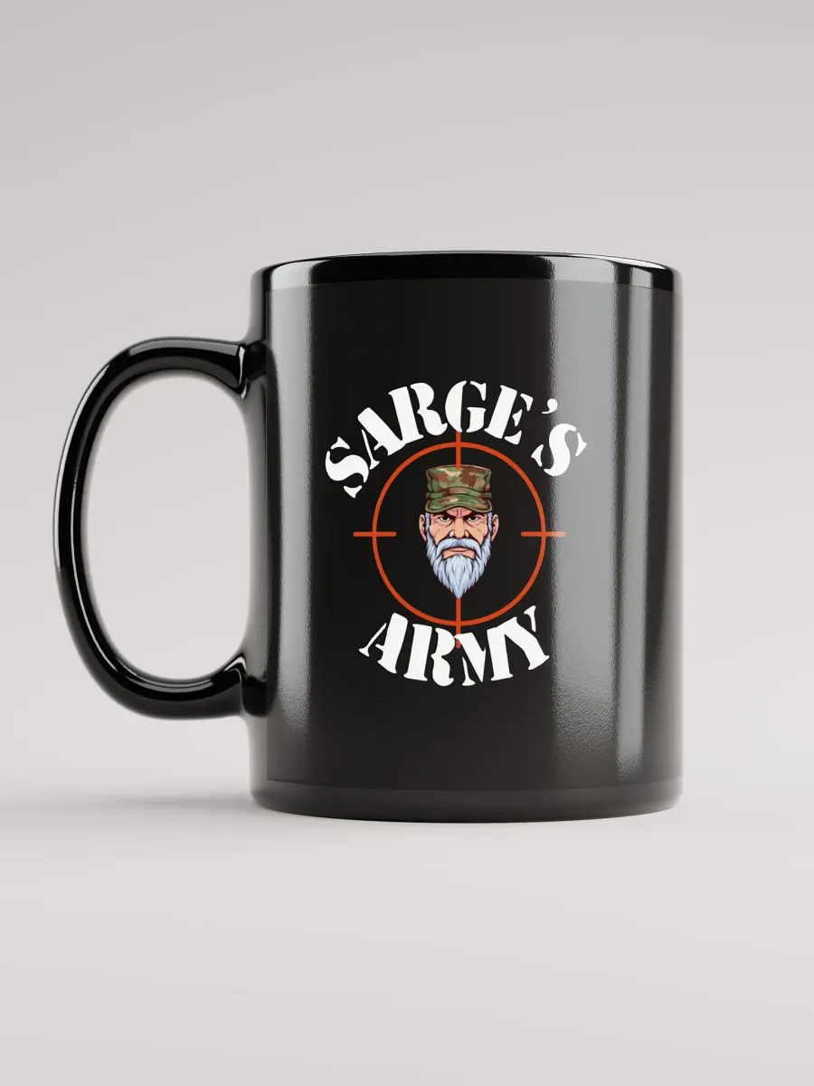 Official SARGE'S ARMY Coffee Mug - Dark product image (2)