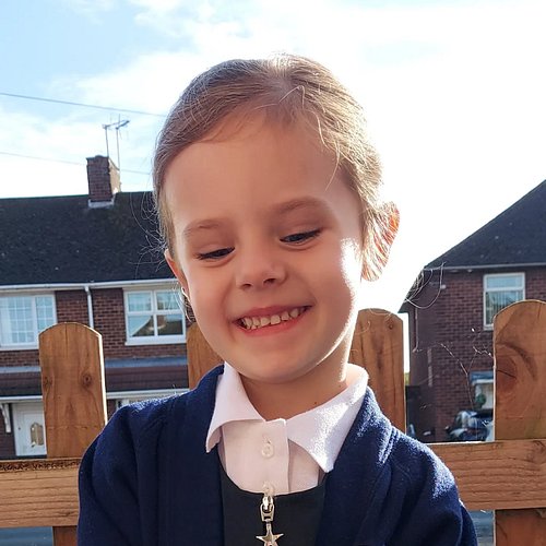 First day of school for Maisy was a good day she said, she was so excited but also nervous x