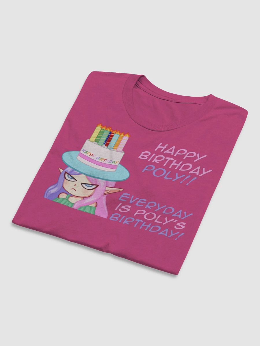 Happy Birthday Poly - Triblend Tshirt product image (32)