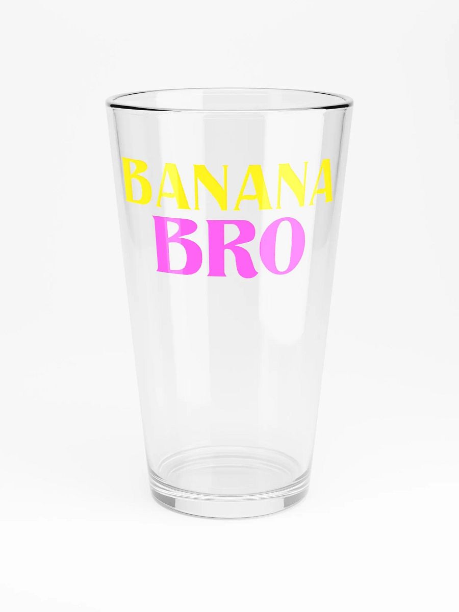 Banana Bro pint glass product image (4)