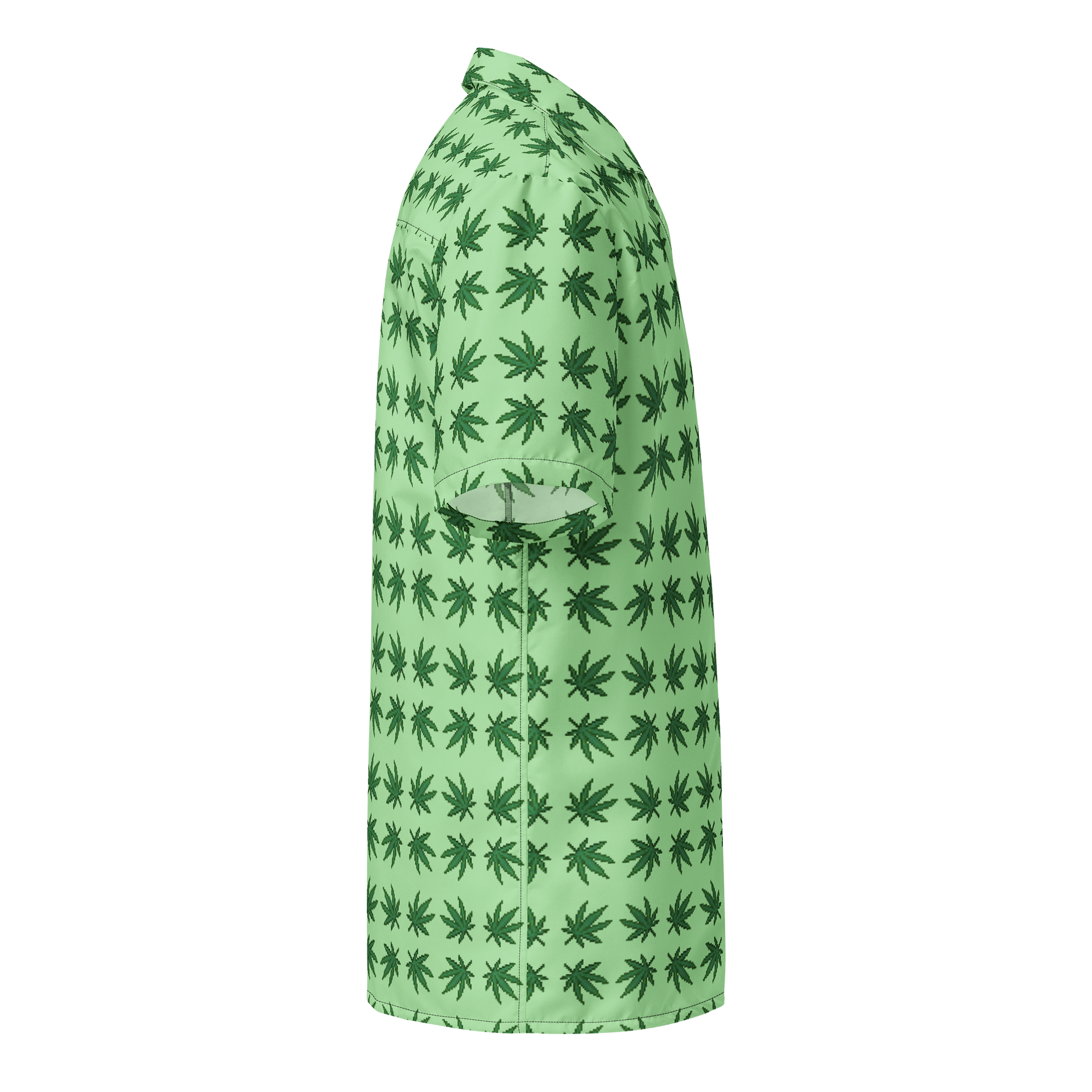 Weed Leaf Paradise Hawaiian Shirt product image (6)