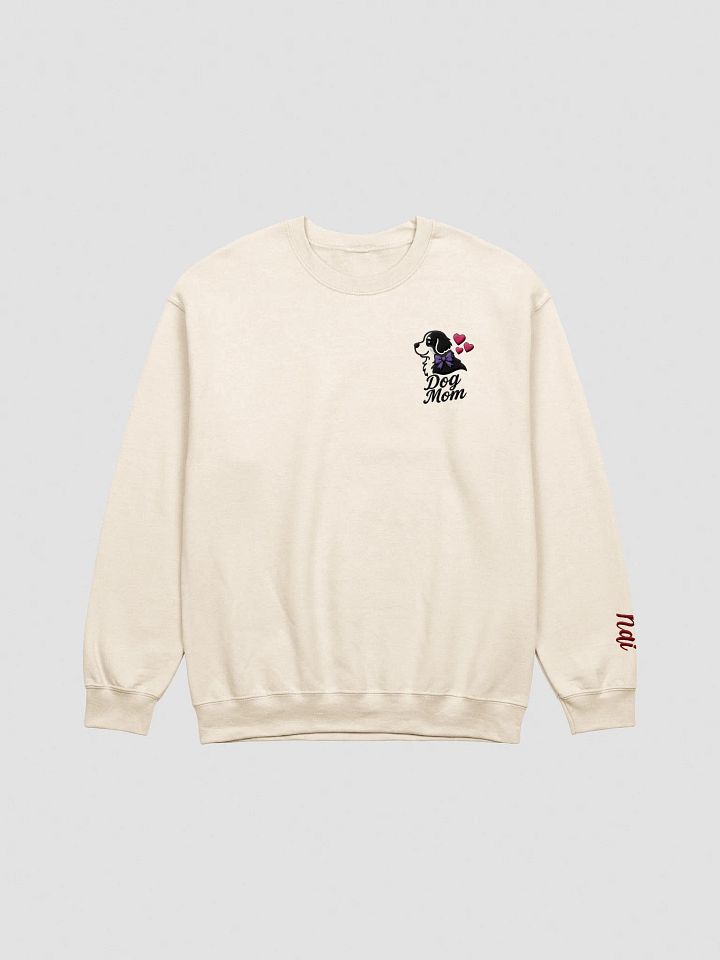 DOG MOM / SWEATSHIRT WITH PERSONALIZED NAME / EMBROIDERED product image (5)