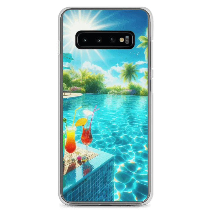 Tropical Paradise Samsung® Clear Case | AI Design product image (2)