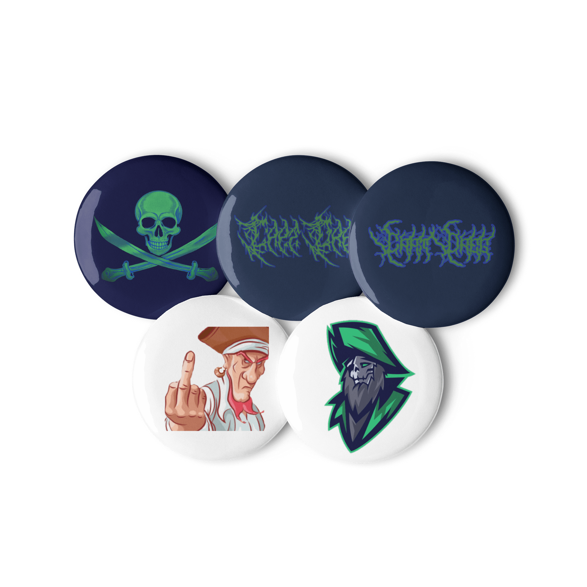 Capt Dreg 5 pin set 1 product image (2)
