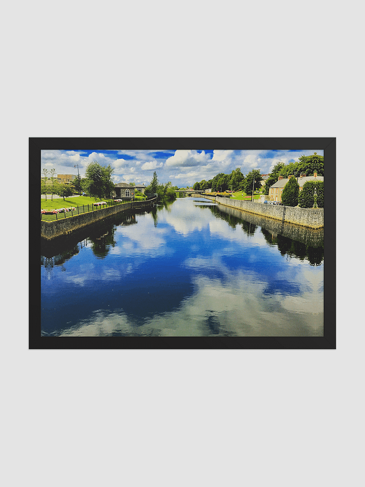 Mirror river Framed photography Poster product image (1)