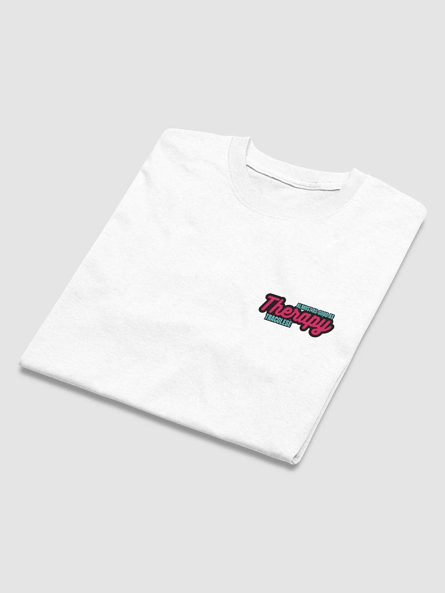 Almost as Good as Therapy - White Tee product image (3)