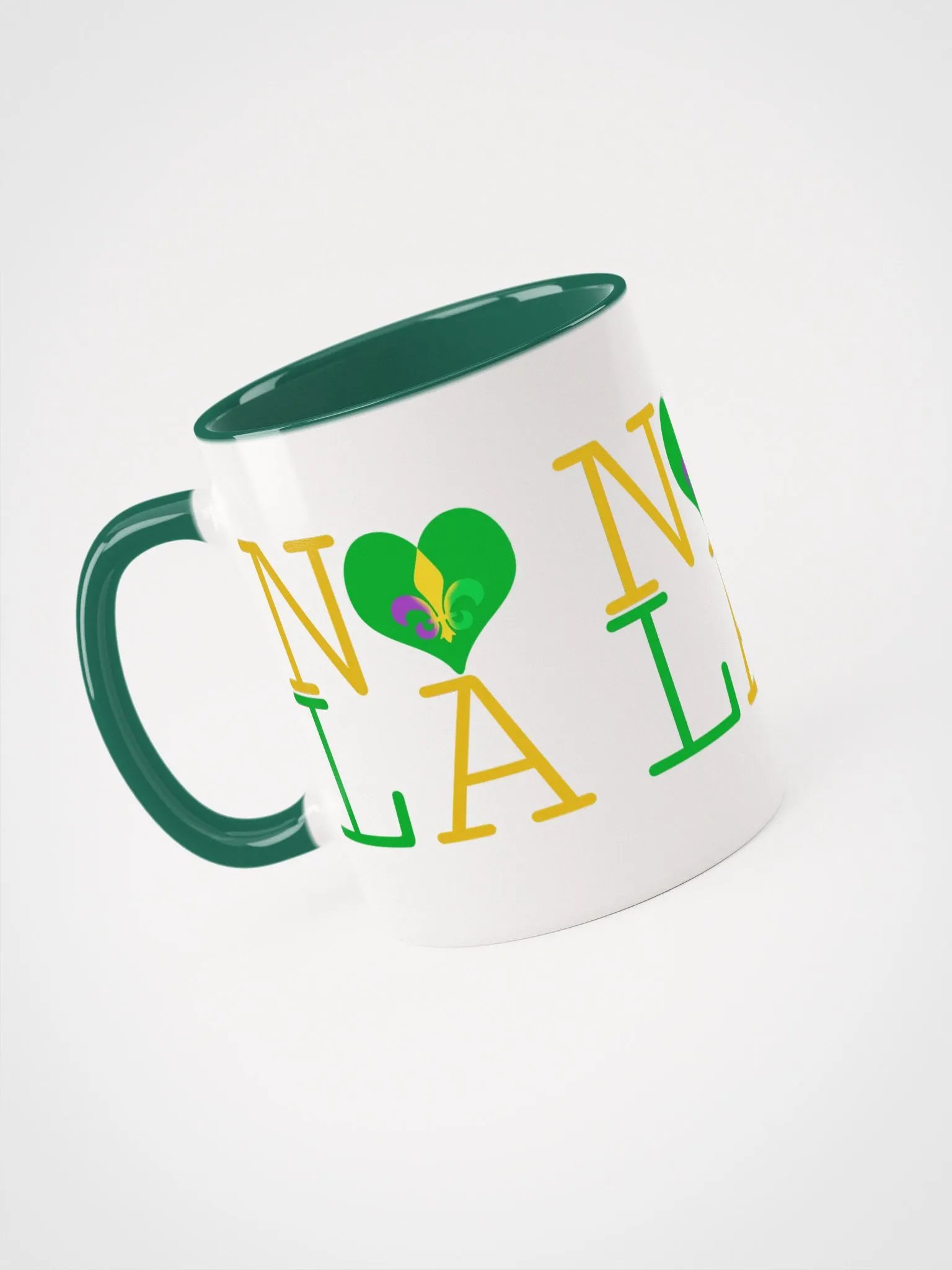 I LOVE NOLA **BIGSHOT COLOR MUG** (MARDI GRAS 2) product image (38)