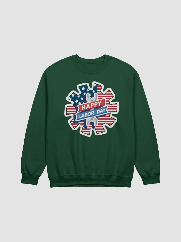 Patriotic Labor Day Gear Crewneck Sweatshirt product image (2)
