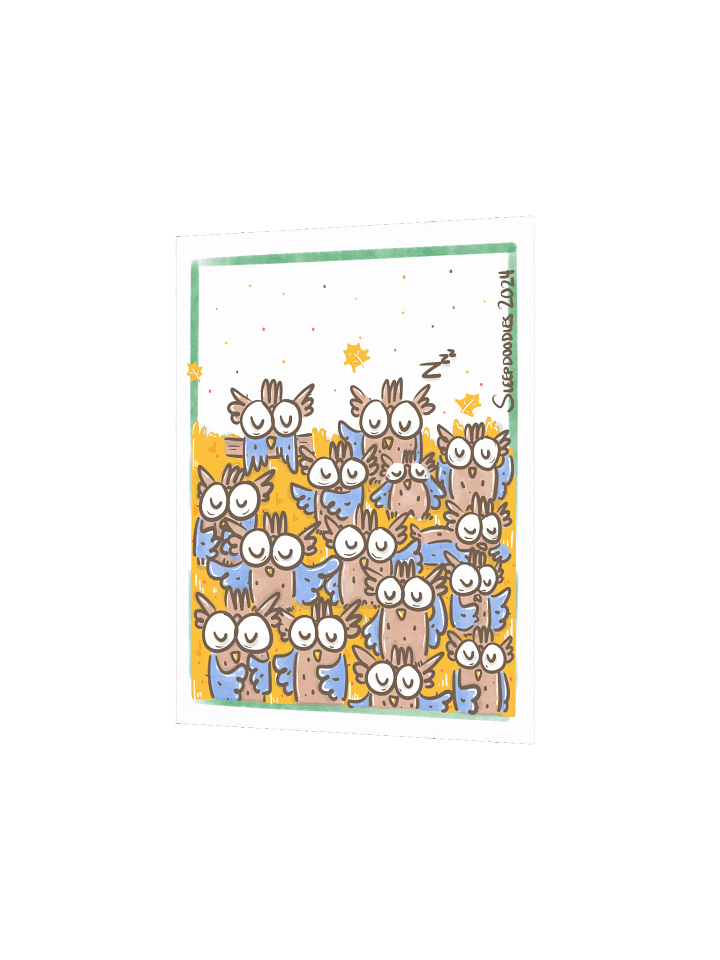 Fukuro Fall Special Poster 8" x 10" product image (2)