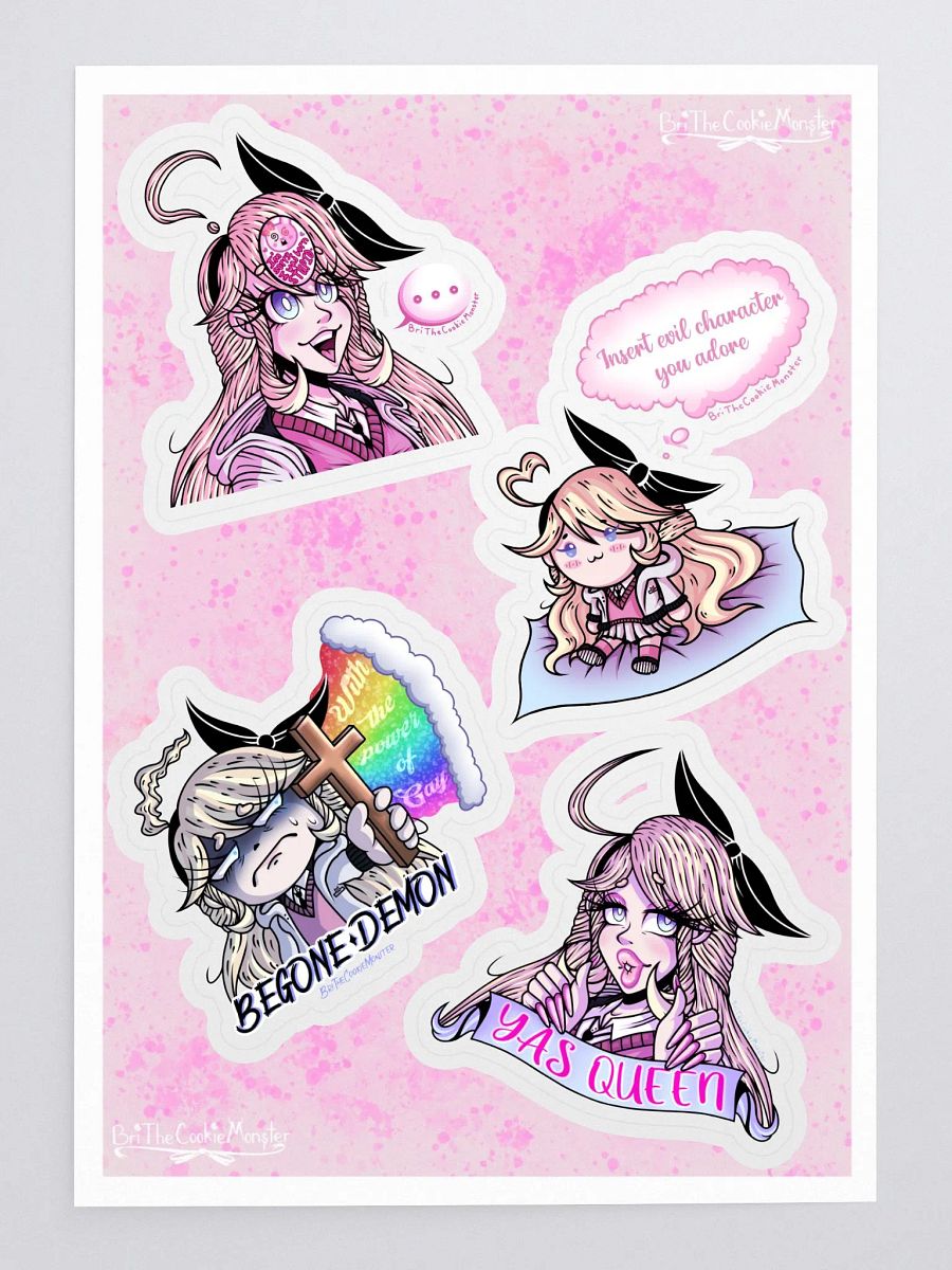Weeby Newz Sticker Sheet Variety Pack 1 product image (3)