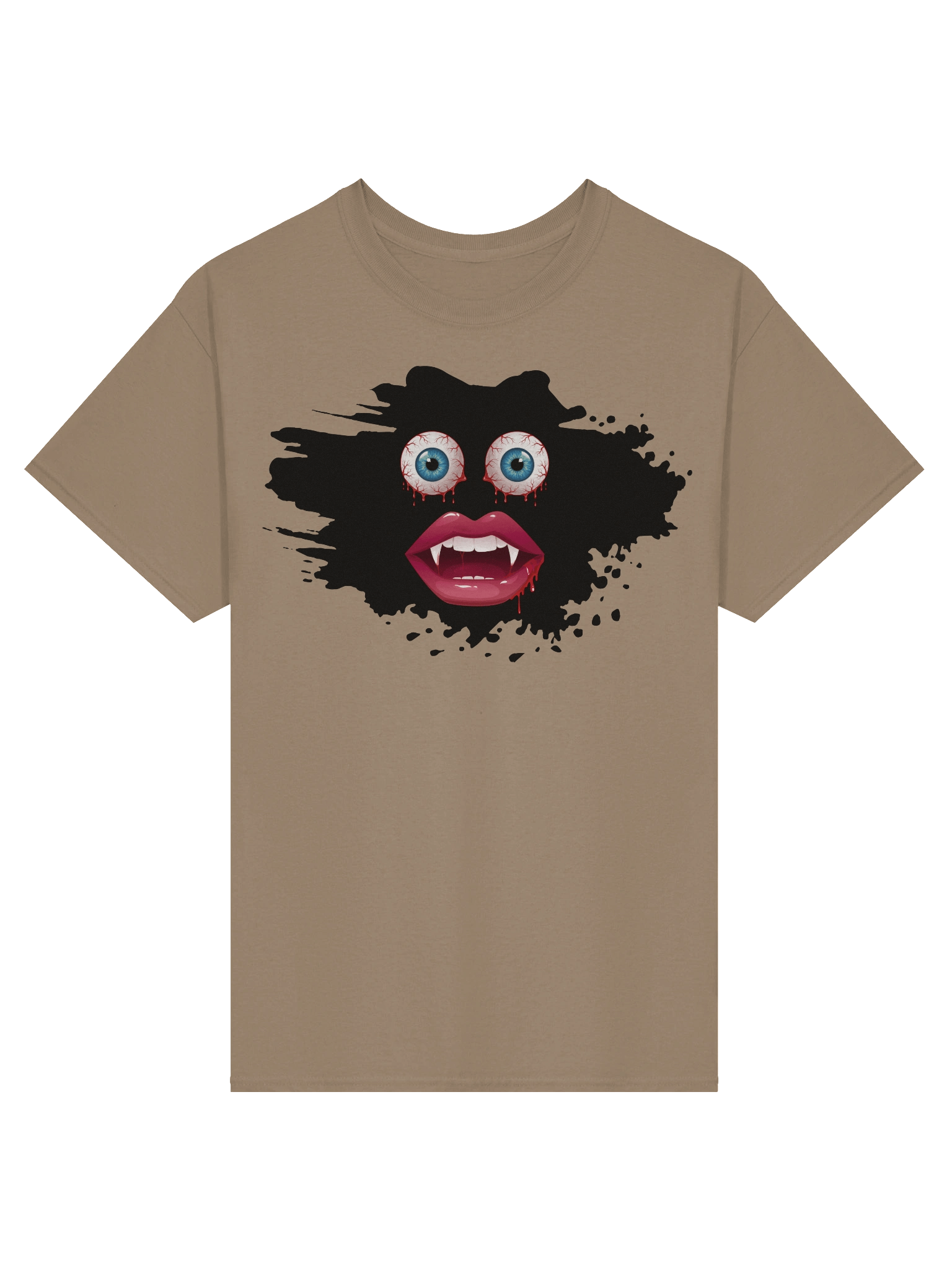 Vampy Vibes Dripping Eyes T-Shirt product image (13)