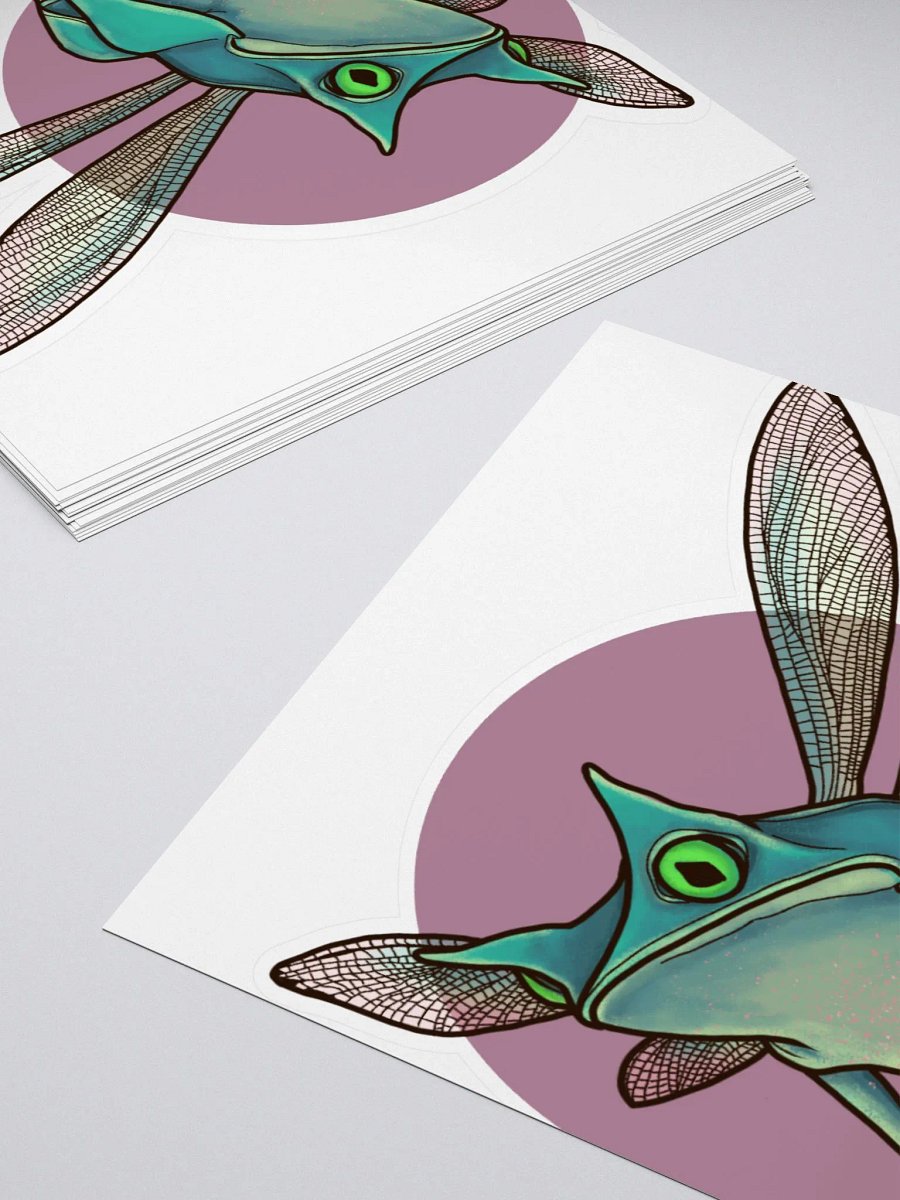 Dragonfly Frog Sticker product image (7)