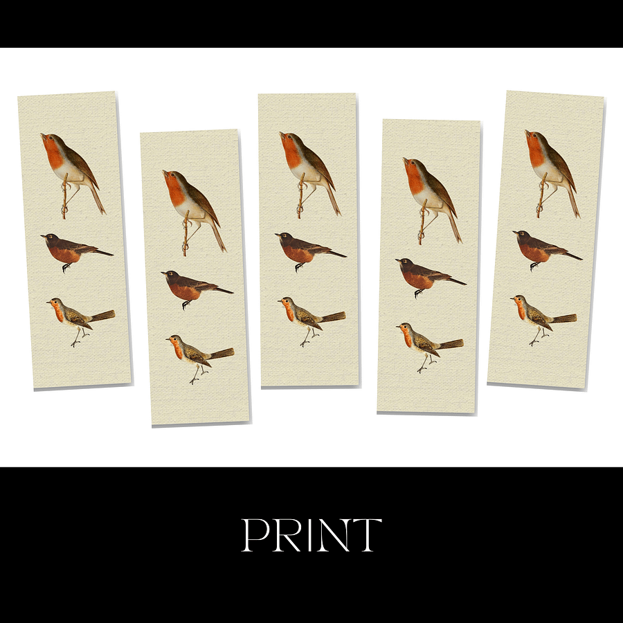 Robin Bookmark product image (4)