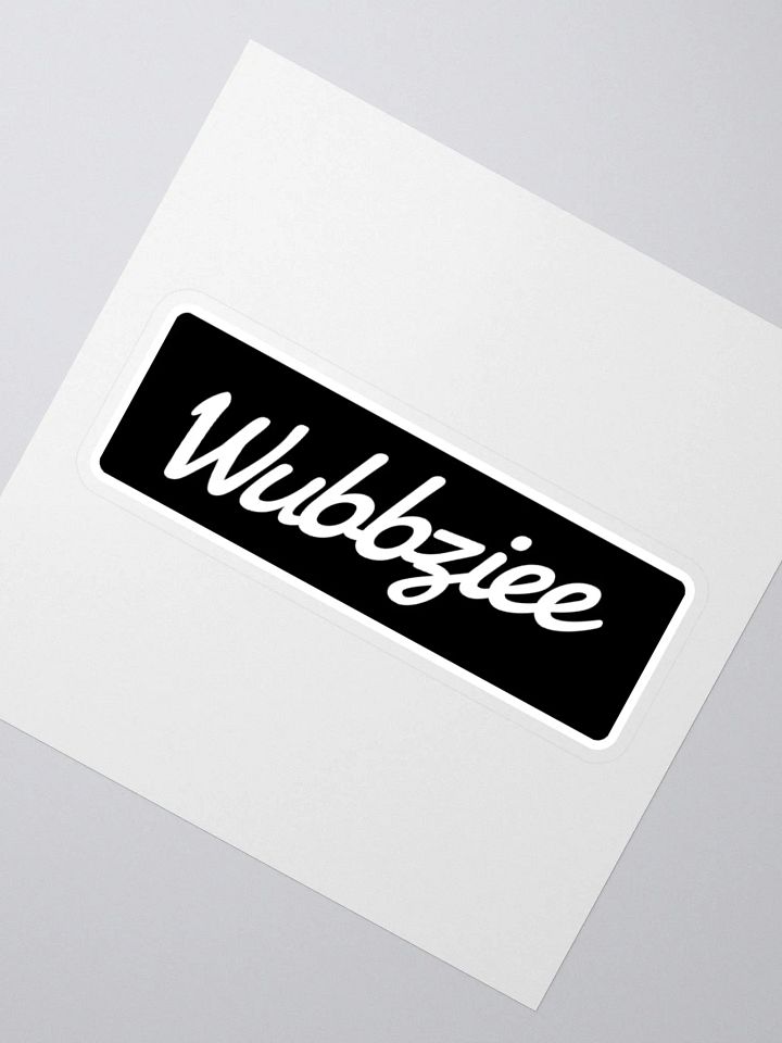 Wubbziee Die-Cut Sticker product image (1)