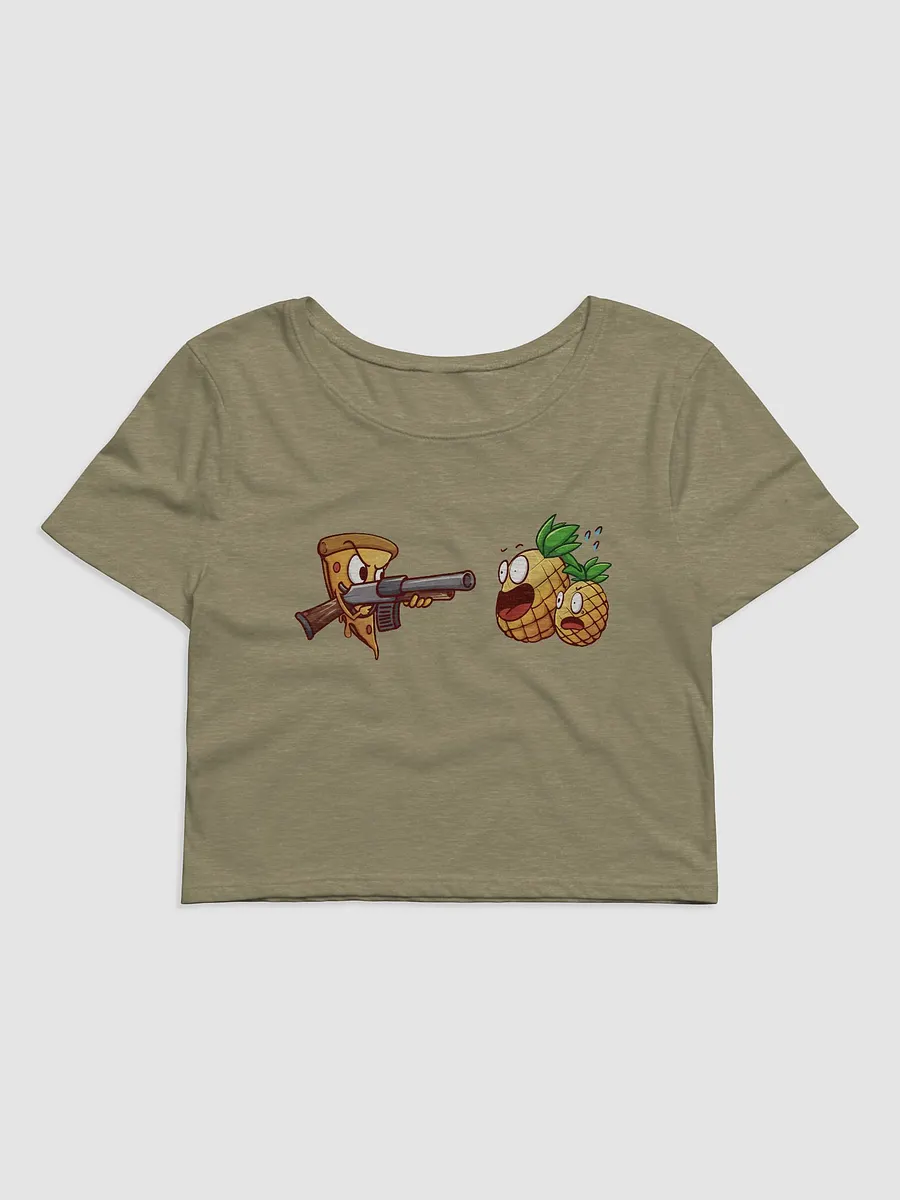 Pizza hates Pineapple Women's Crop product image (1)