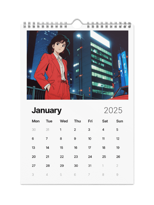 RetroChillRadio 2025 Calendar product image (5)