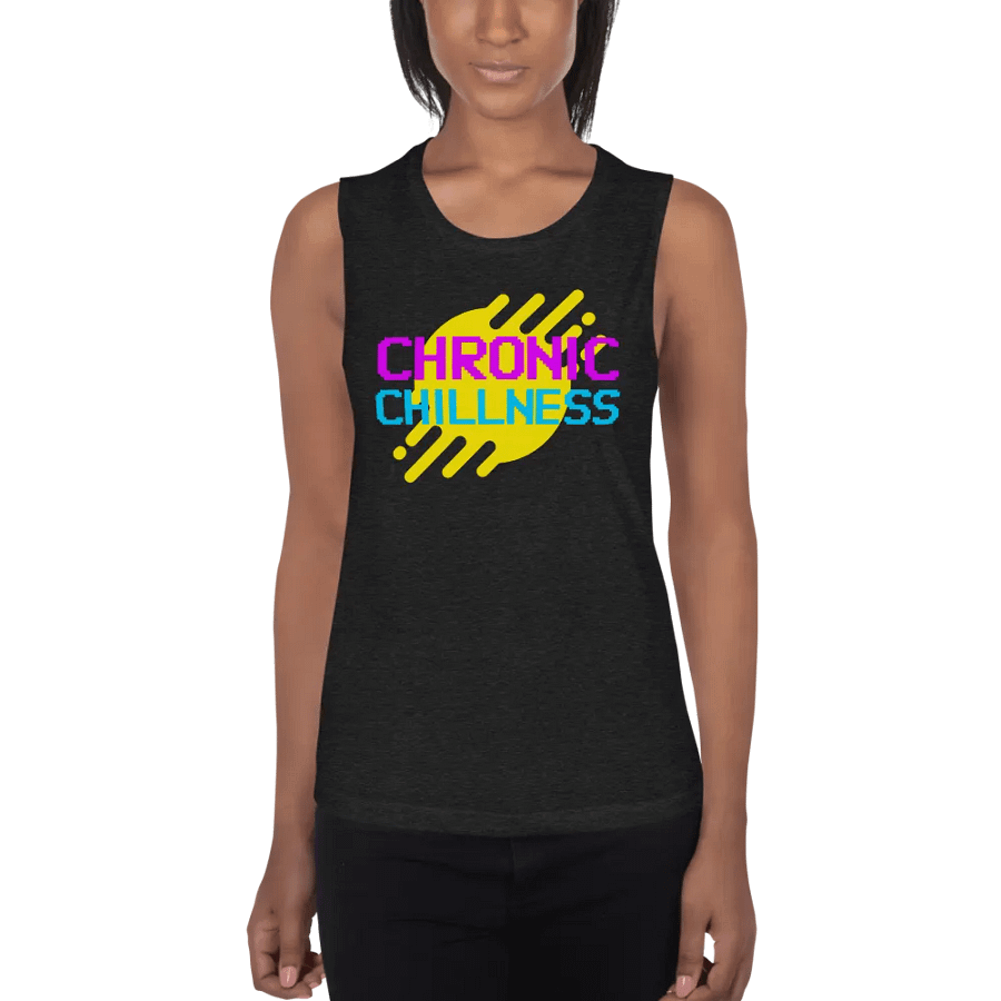 Chronic Chillness flowy tank top product image (2)