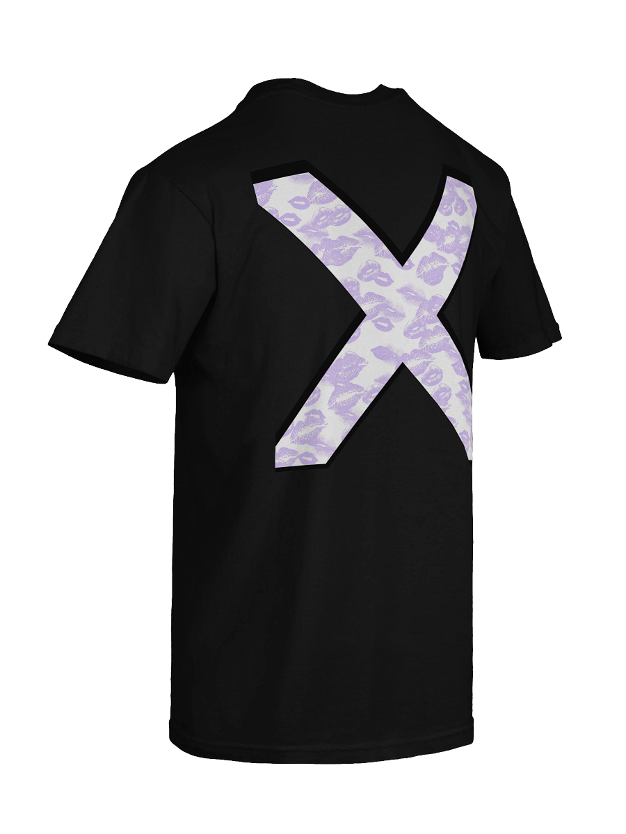 White X Lilac Lipstick Kisses | Shirt product image (5)