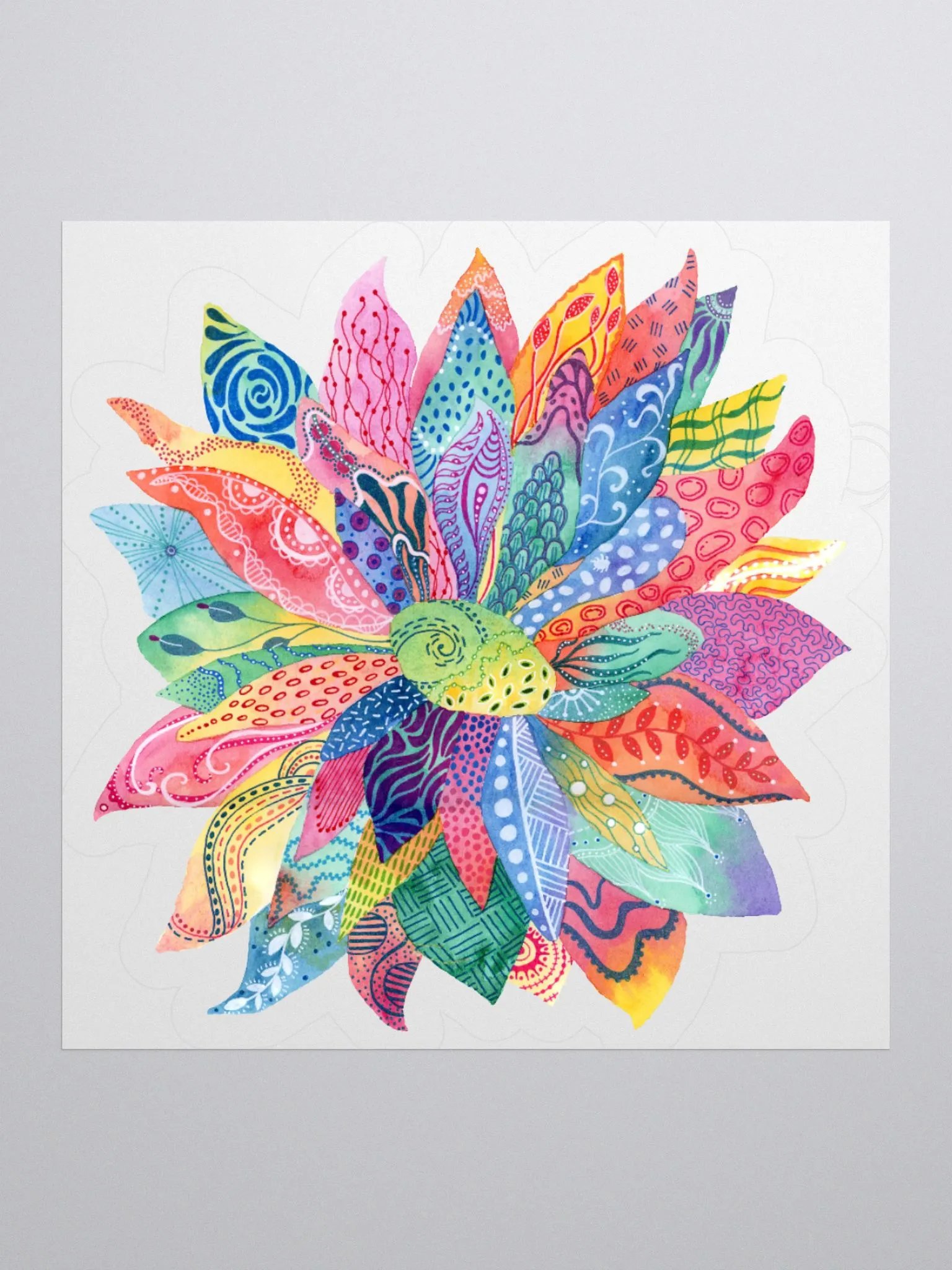 Blossom Burst Kiss Cut Stickers product image (1)