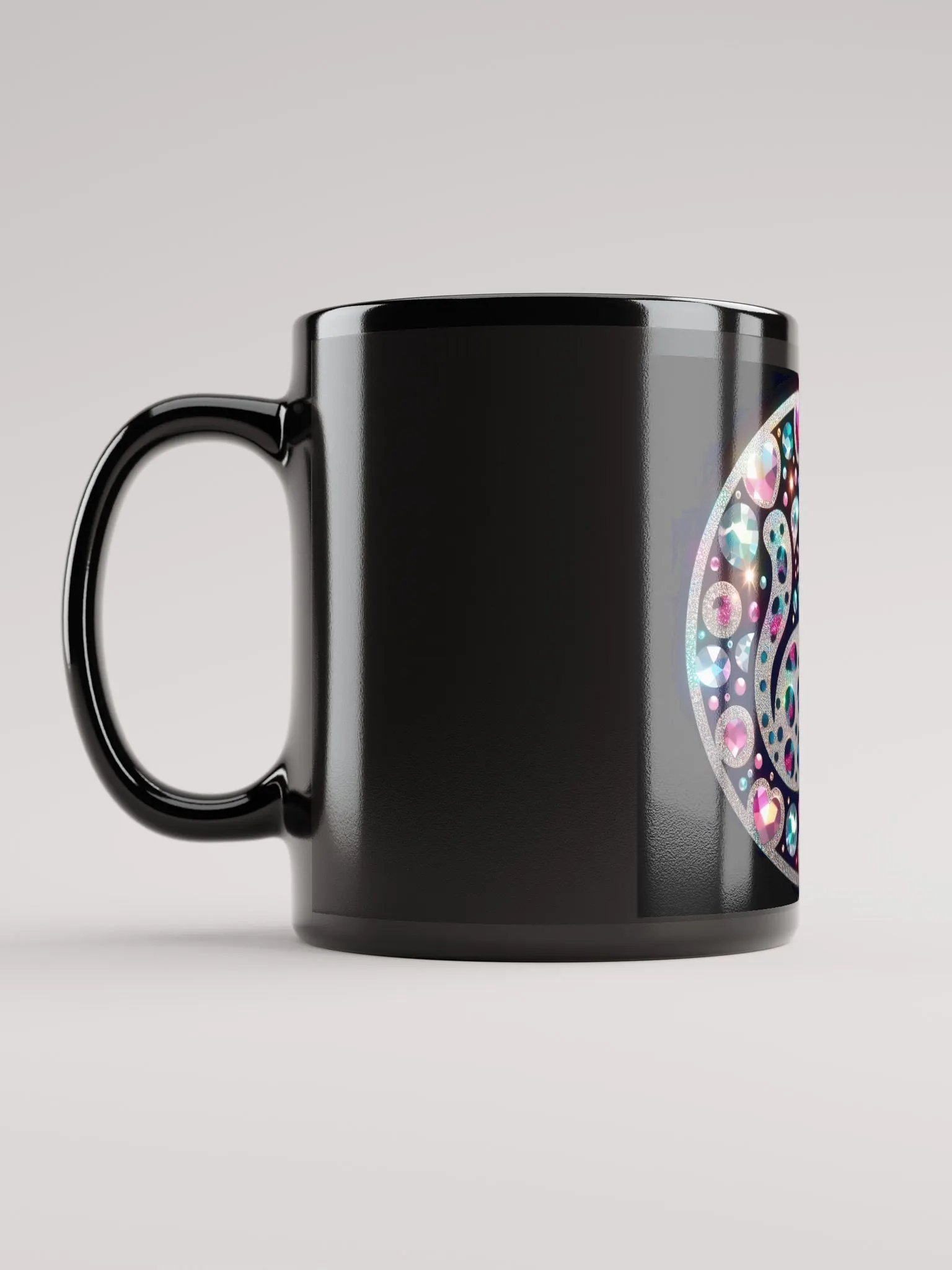 Whimsical Jeweled Cat Mug product image (12)