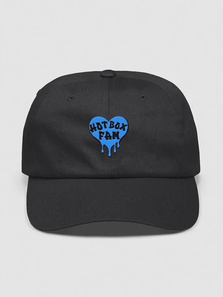 HOT BOX FAM SOLID BLUE LOGO EMBROIDERY DAD HAT product image (2)