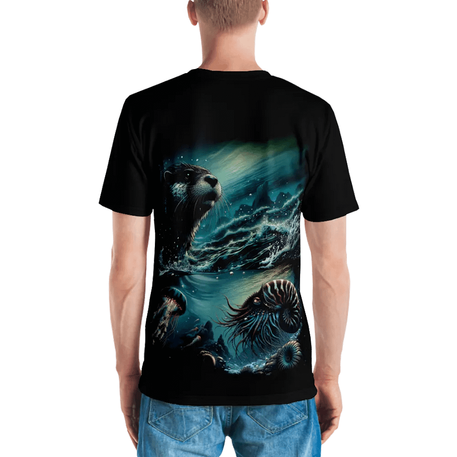 All over print Otter world T-shirt product image (4)