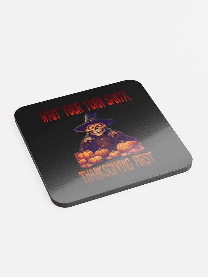 Witchy Skeleton Thanksgiving Coaster product image (2)