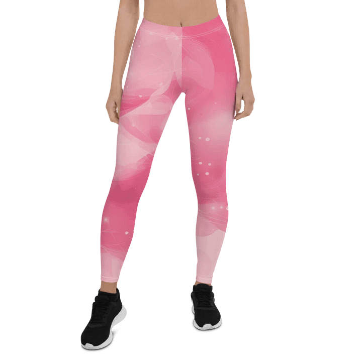 Galaxy Rose Yoga Leggings product image (1)