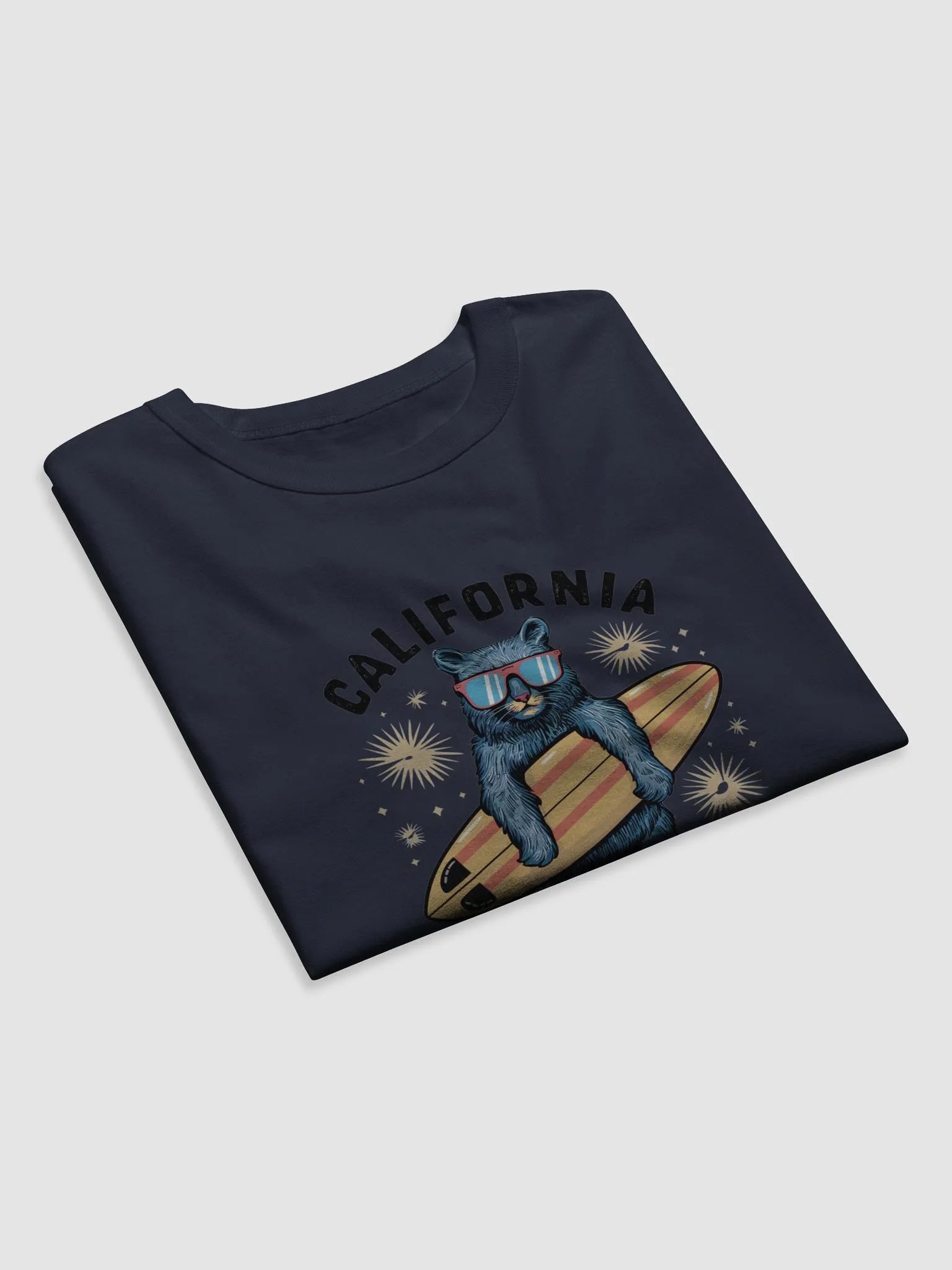California Surfer Bear Champion T-Shirt product image (15)